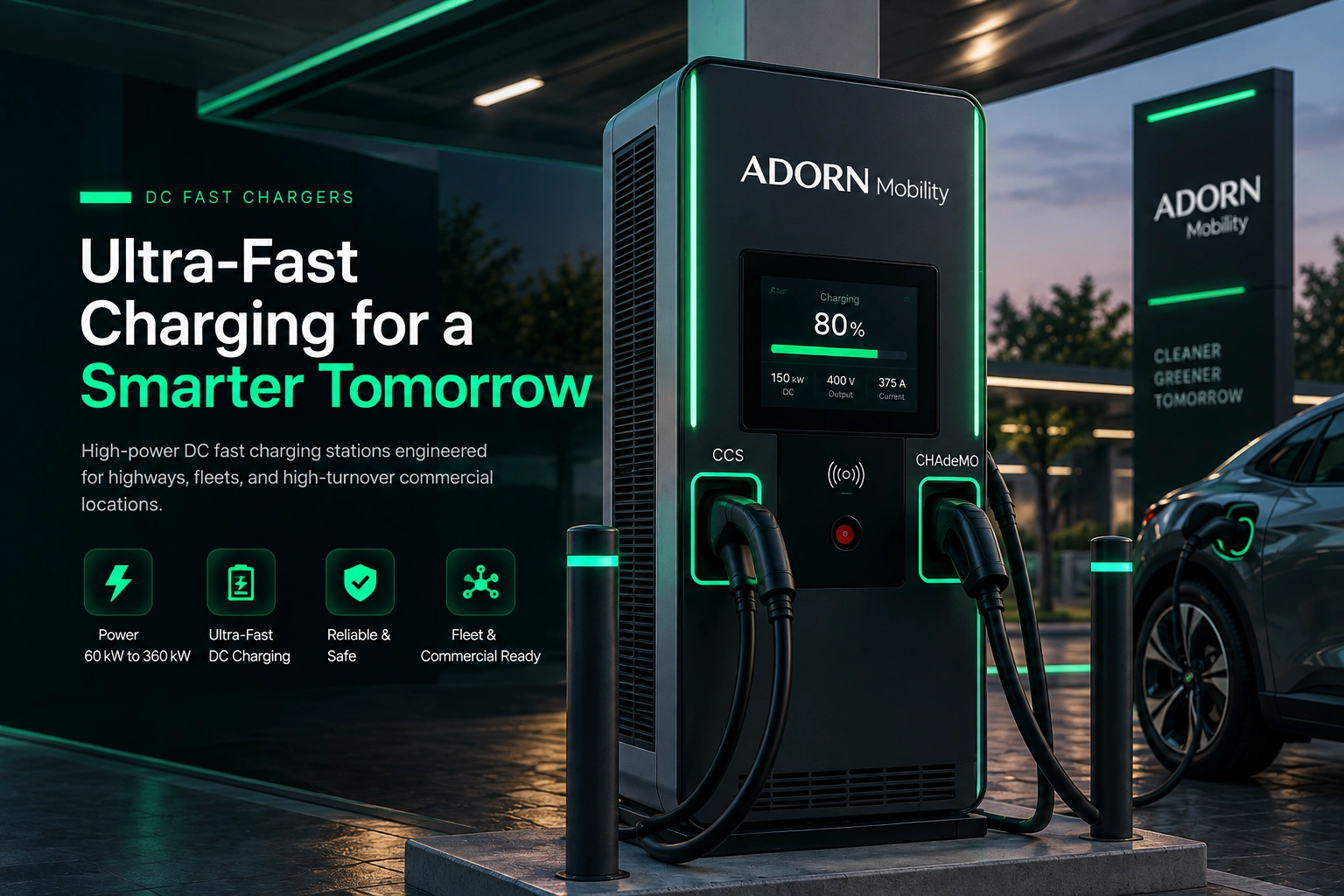 Adorn Mobility DC Fast Chargers